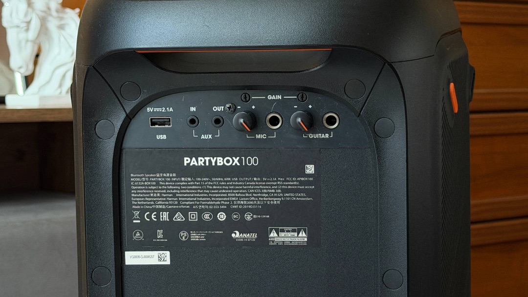 Колонка JBL PARTYBOX 100 — фото 2