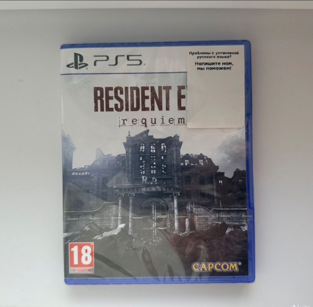 RESIDENT EVIL requiem диск PS5 — фото 1